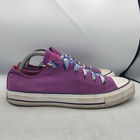 Converse Chuck Taylor All Star Womens 10 Violet Purple Sneaker Shoes 162453F - Picture 13 of 13